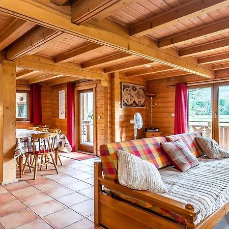 Bois De Champelle- 94 Magnifique Chalet-10 Pers モリヨン エクステリア 写真