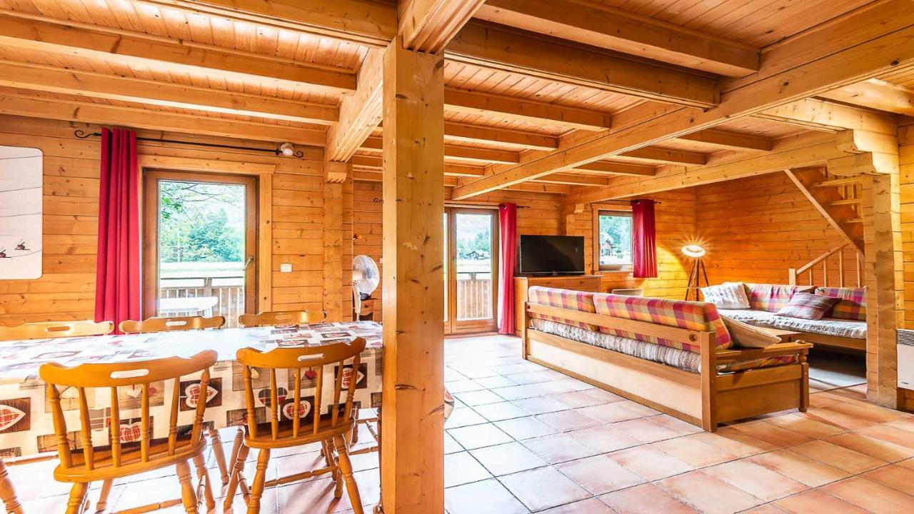 Bois De Champelle- 94 Magnifique Chalet-10 Pers モリヨン エクステリア 写真