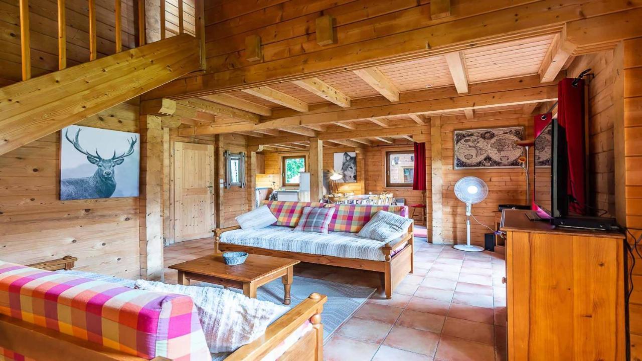 Bois De Champelle- 94 Magnifique Chalet-10 Pers モリヨン エクステリア 写真
