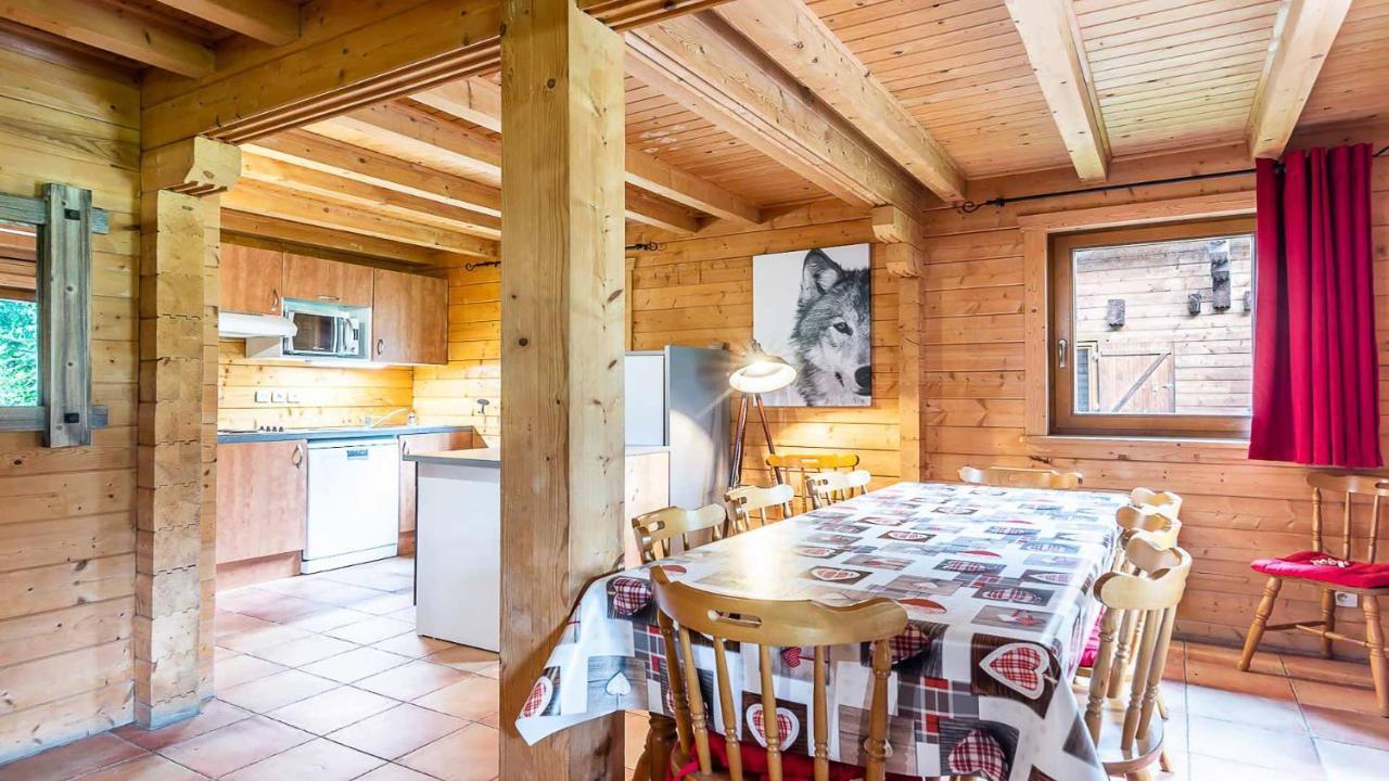 Bois De Champelle- 94 Magnifique Chalet-10 Pers モリヨン エクステリア 写真